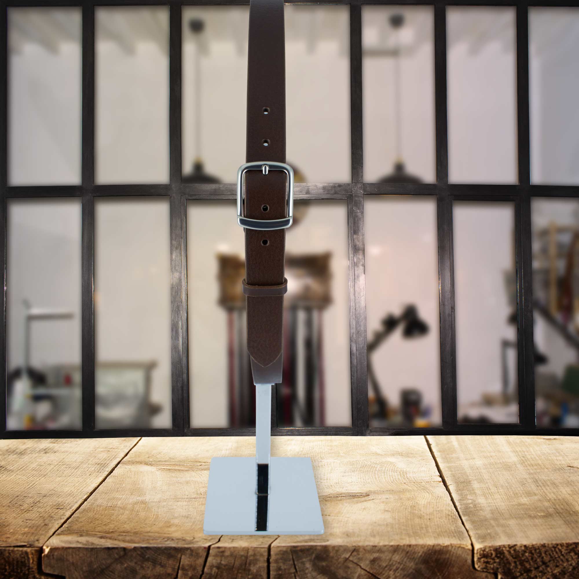 Ceinture cuir Sormiou 30 chocolat